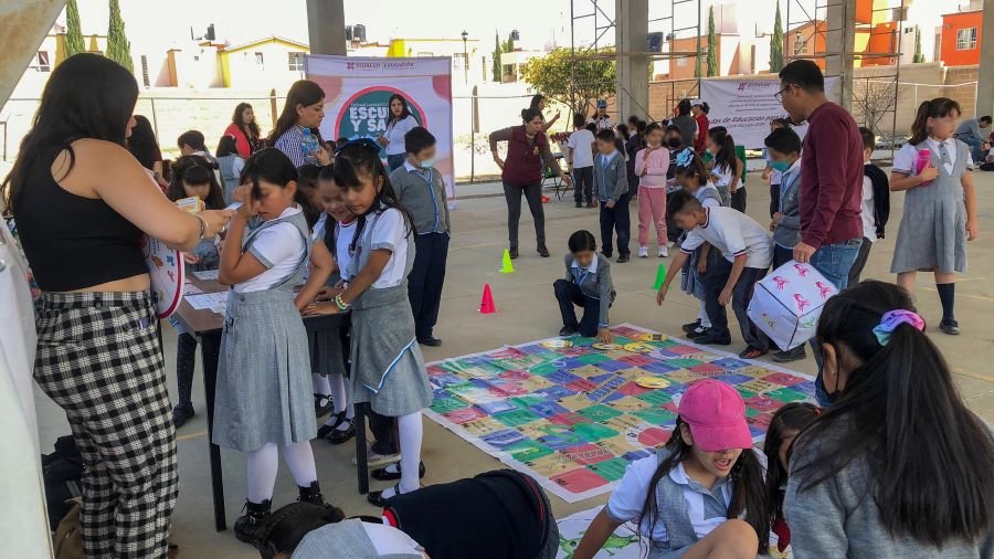 IHE Realizó Jornada de Educación Para La Salud En Primaria Elisa Acuña Rossetti De Pachuca