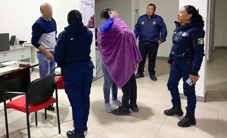 Policía Violeta Brinda Auxilio a Menor Extraviado en Mineral de la Reforma