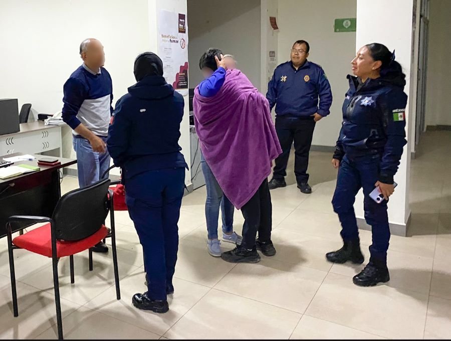 Policía Violeta Brinda Auxilio a Menor Extraviado en Mineral de la Reforma