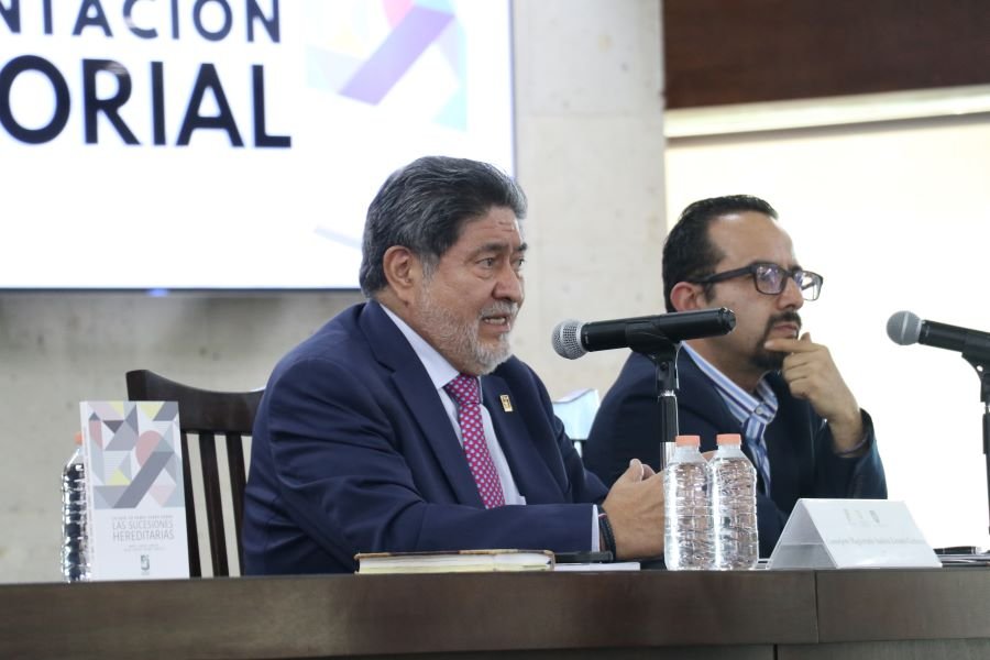 Presentan libro sobre sucesiones hereditarias en el Poder Judicial de Hidalgo