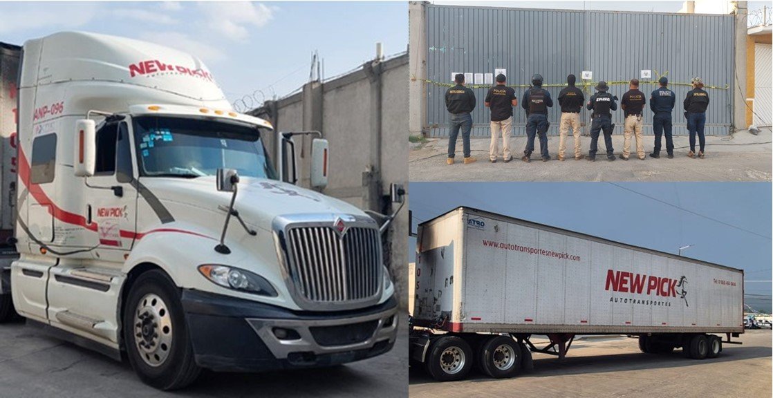 Recupera SSPH Vehículos y Contenedores Con Reporte de Robo