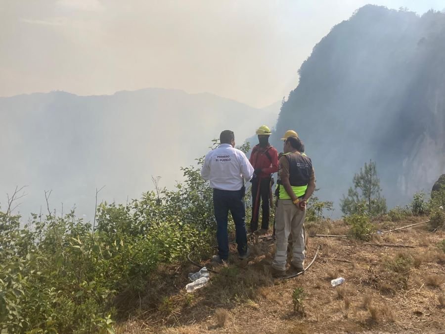 Respecto del incendio en el municipio de Tenango de Doria, la Subsecretaría de Protección Civil y Gestión de Riesgos hace un llamado a la población a mantener la calma