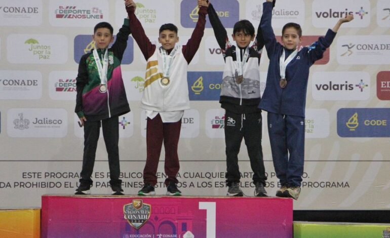 Taekwondo Suma Cuatro Metales al Medallero