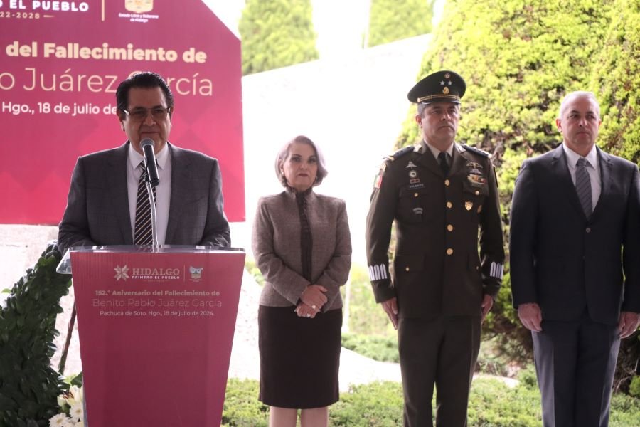 152  Aniversario Luctuoso de Benito Juárez