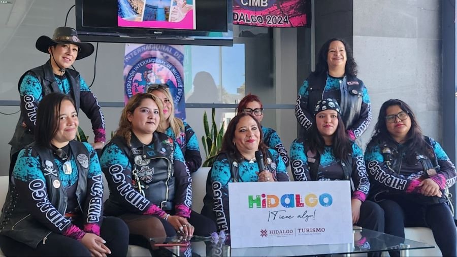 81 Mujeres Recorrerán Hidalgo en Motocicleta