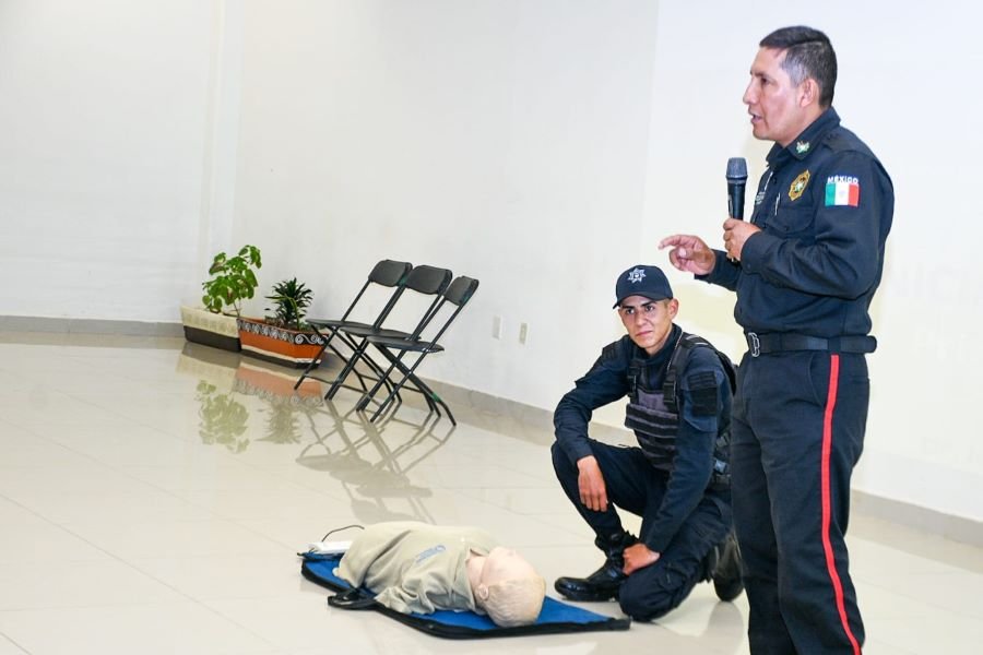 Agentes de Movilidad y Transporte de Tulancingo Reciben Capacitación en Atención Médica Prehospitalaria