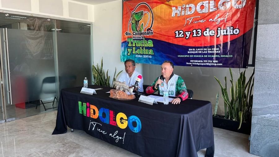 Anuncian Cuarto Campeonato Nacional de Trucha y Lobina en Huasca