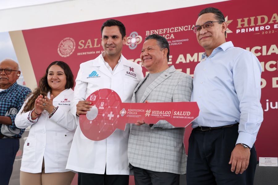 Arriban a Hidalgo 22 Nuevas Ambulancias por Parte de la Beneficencia Pública Nacional