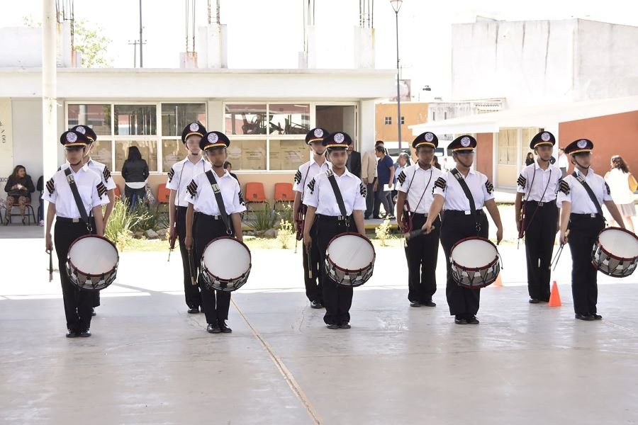 Banda de Guerra de Hidalgo Obtuvo el Primer Lugar en Concurso Nacional del Ciclo Escolar