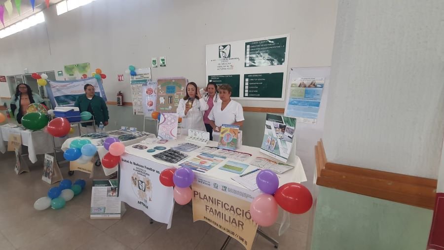 Celebra IMSS Hidalgo 12ª Feria De Salud UMF No. 16 En Actopan