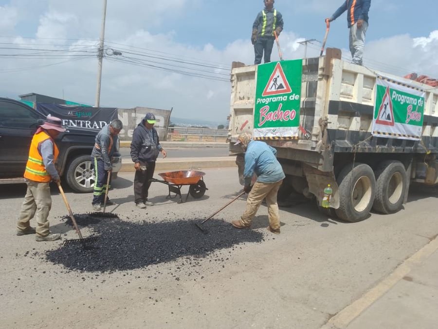 Cifra Cercana a 190 Toneladas De Mezcla Asfáltica Han Sido Aplicadas Para Bacheo de La Ciudad