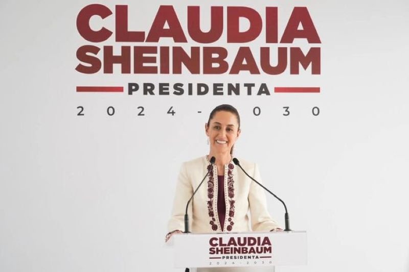 Claudia Sheinbaum Anuncia Ampliación del Tren Maya e Interoceánico Durante su Gobierno