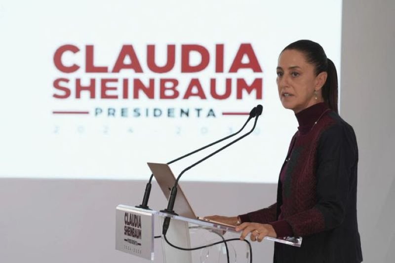 Claudia Sheinbaum, Anunció Construcción del Tren de Pasajeros Eléctrico AIFA-Pachuca