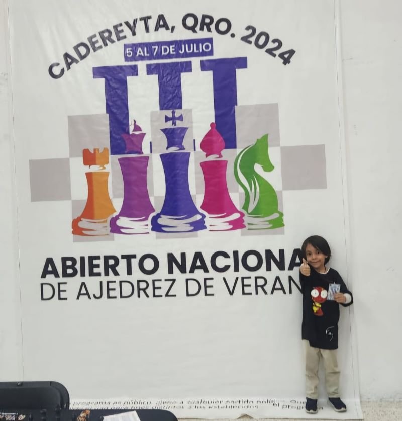 El Ajedrecista Hidalguense René Rafael Nochebuena, Representará A México en el Panamericano de la Especialidad.