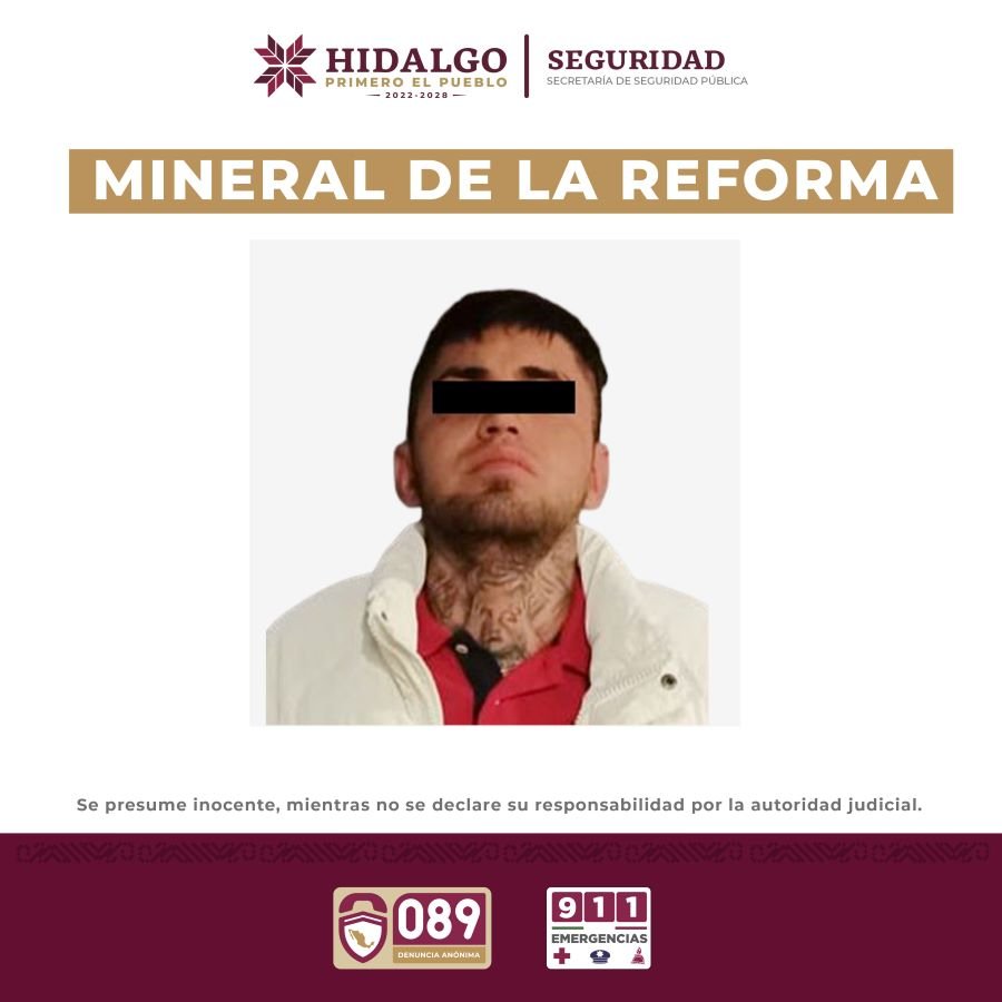 Mediante Videovigilancia, SSPH Asegura a Sujeto Relacionado Con Robo en Autos