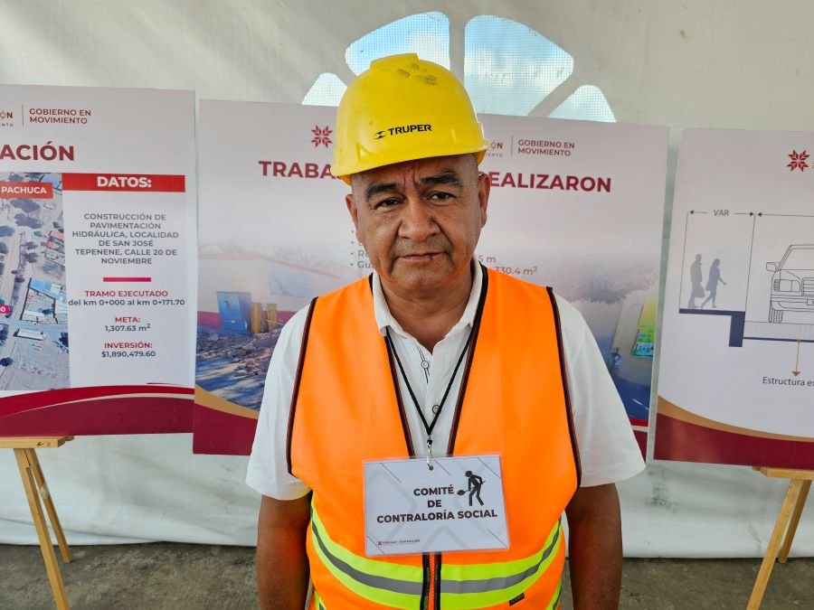 Obra de Pavimentación en San José Tepenene, Un Beneficio Para la Comunidad