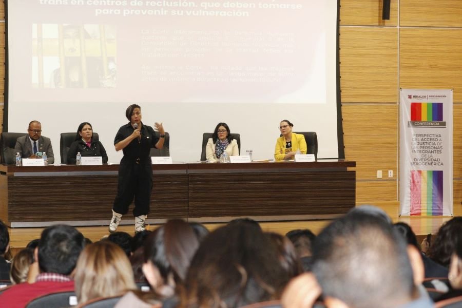 Personal de la PGJEH Participa en Conferencia “Perspectiva del Acceso a la Justicia de las Personas Integrantes de la Diversidad Sexogenérica”