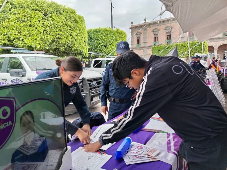 Policía Violeta Fortalece Acciones de Prevención
