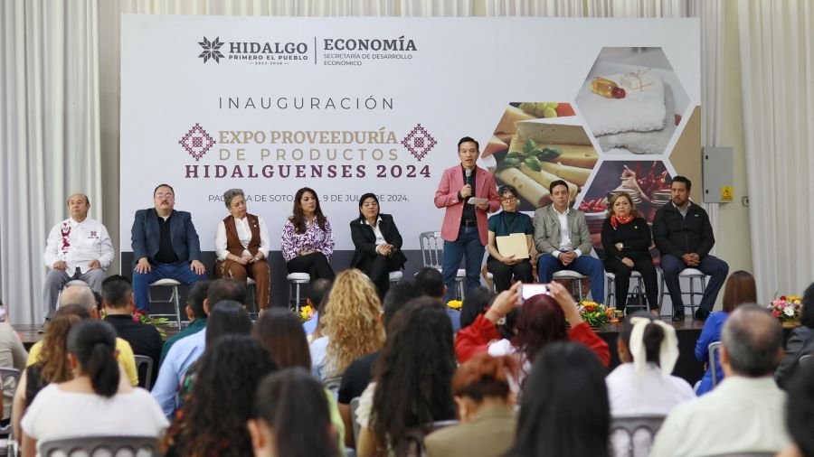 Promueve Hidalgo Desarrollo de Cadenas Productivas Con la Expo Proveeduría de Productos Hidalguenses