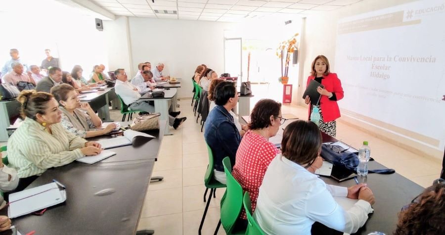 Realiza IHE Socialización Del Marco Local Para la Convivencia Escolar en la Región Actopan-Mixquiahuala