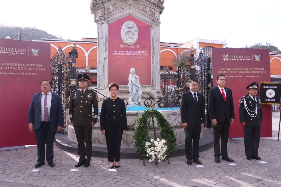 Guardia de Honor a Miguel Hidalgo por 213° Aniversario Luctuoso