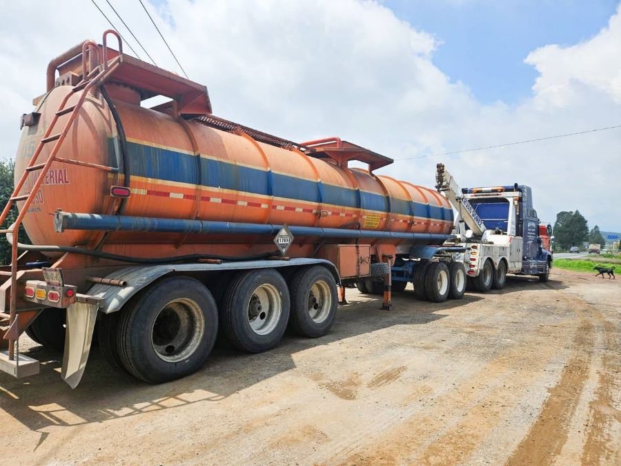 SSPH Recupera Autotanque Con Reporte de Robo