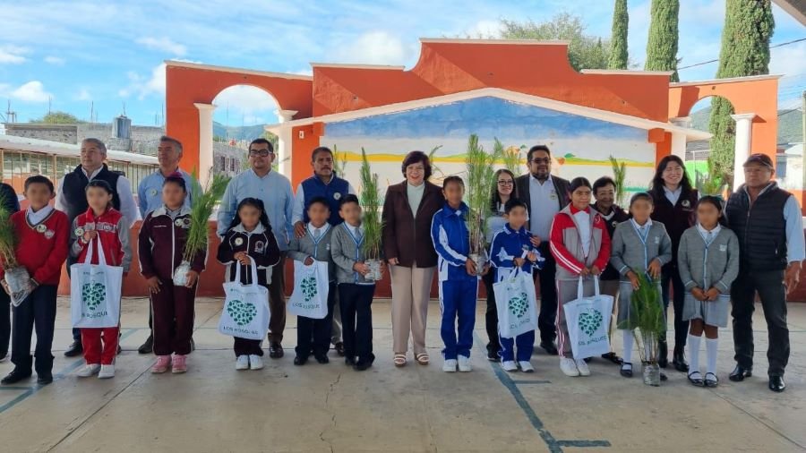 Arranca en Escuelas de Hidalgo el Programa “Regresa a Clases Con un Árbol 2024”