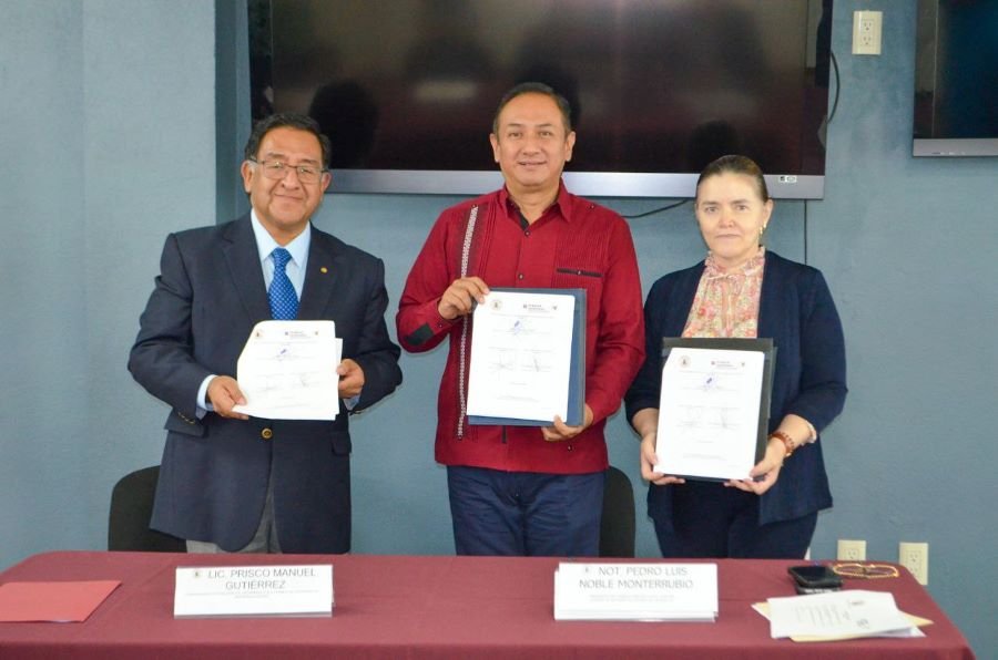 CEDSPI y Colegio de Notarios de Hidalgo Firman Convenio