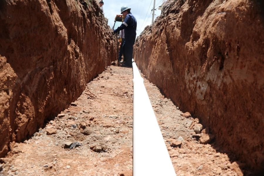 Entra En Operación Nueva Línea Para Conducir Agua Potable a Colonias de Mineral de la Reforma