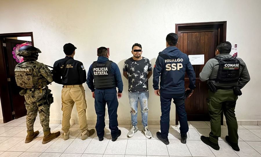 Capturan Autoridades de Hidalgo y Edomex a Presunto Responsable de Agresión a Policías Estatales