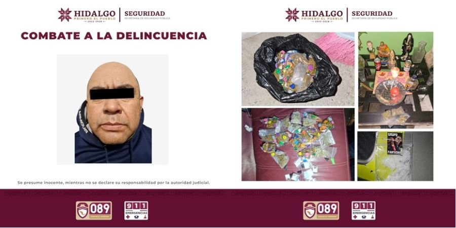 Desarticula SSPH Punto de Narcomenudeo en Ixmiquilpan