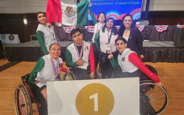 El Paratleta Carlos Olvera se Corona Nuevamente Campeón Mundial de Danza Deportiva