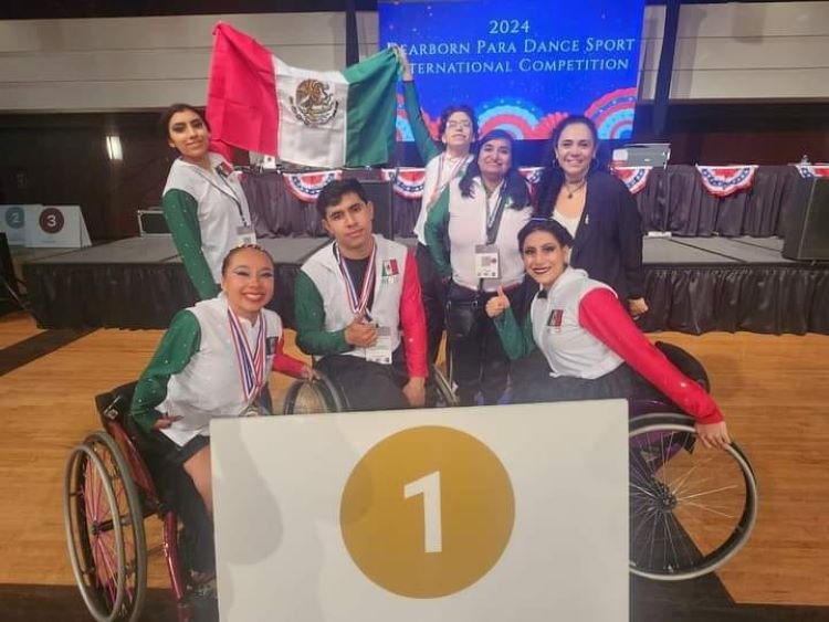 El Paratleta Carlos Olvera se Corona Nuevamente Campeón Mundial de Danza Deportiva