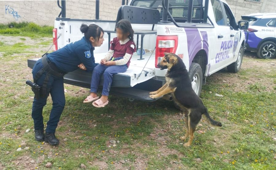 Policía Violeta Rescata a Menor Víctima de Maltrato Infantil