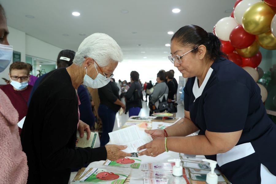 Promueve IMSS Hidalgo Programa GeriatrIMSS en Día del Abuelo