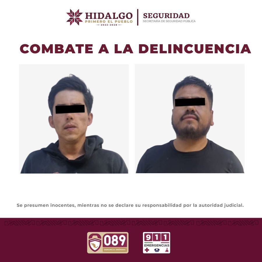 SSPH Localiza y Detiene a Responsable de Agresión en un Bar de Pachuca