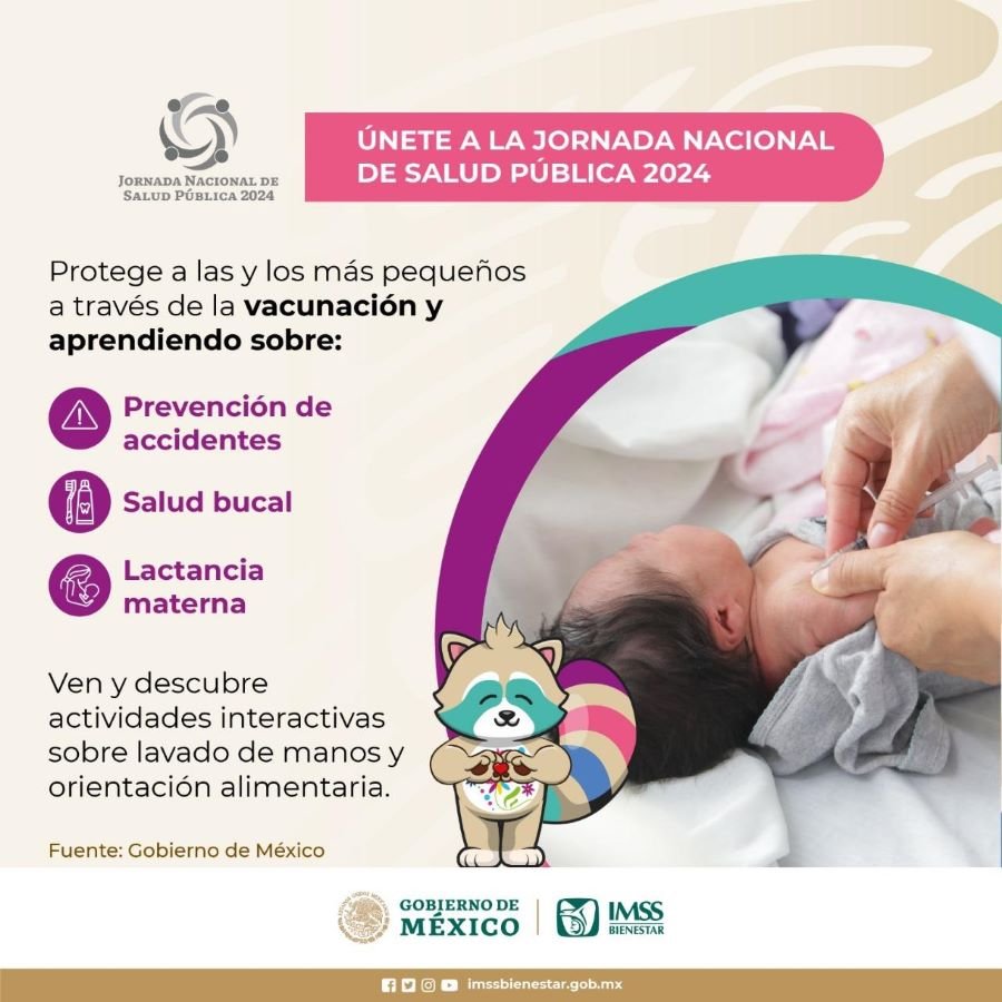 Se Suman Unidades Imss Bienestar Hidalgo a La Jornada Nacional de Salud Pública 2024