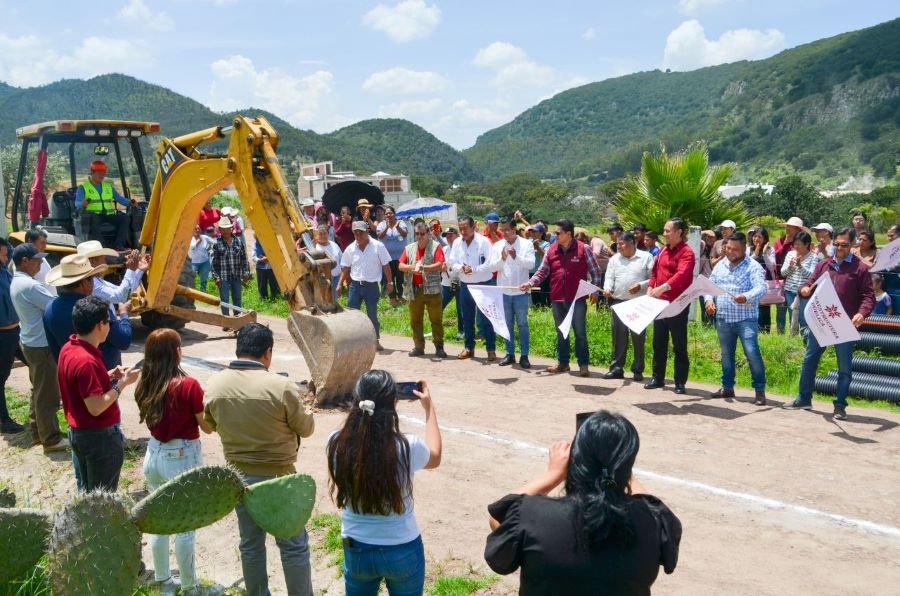CEDSPI Inicia Obra de Alcantarillado en Comunidad de Tepalzingo. Mpio de Tulancingo