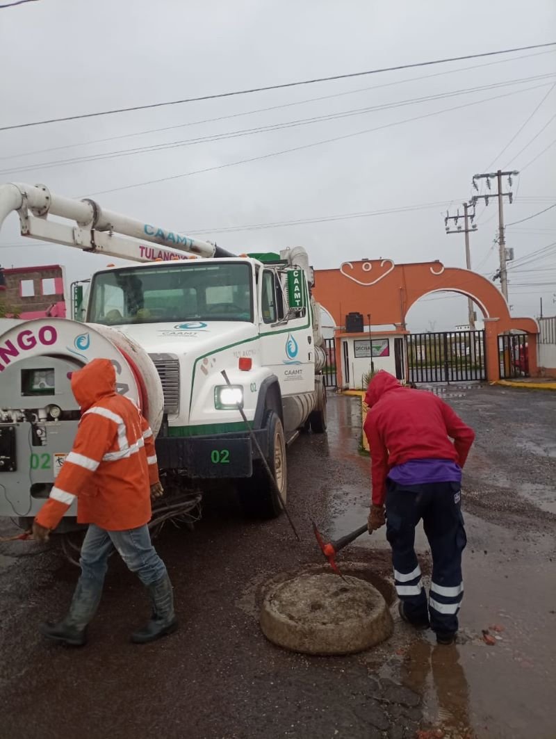 Monitorean Colonias de Tulancingo Para Prevenir Anegamientos