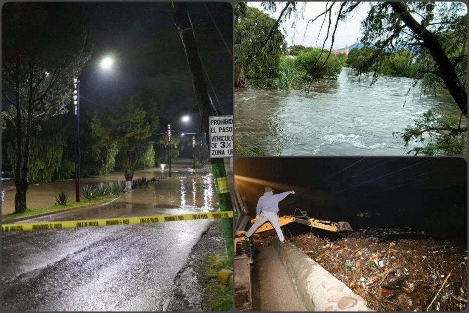 Daños por Desbordamiento de los Ríos en Cinco Municipios