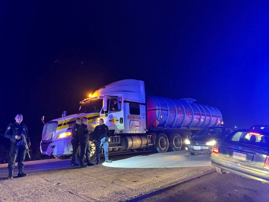 Detiene Policía Estatal a Sujeto Por Robo de Tractocamión Que Transportaba Diésel