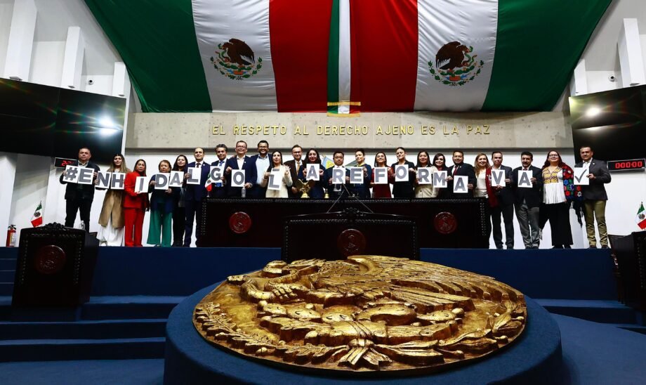 El Congreso de Hidalgo Aprobó la Reforma Judicial Con 24 Votos a Favor y Seis en Contra