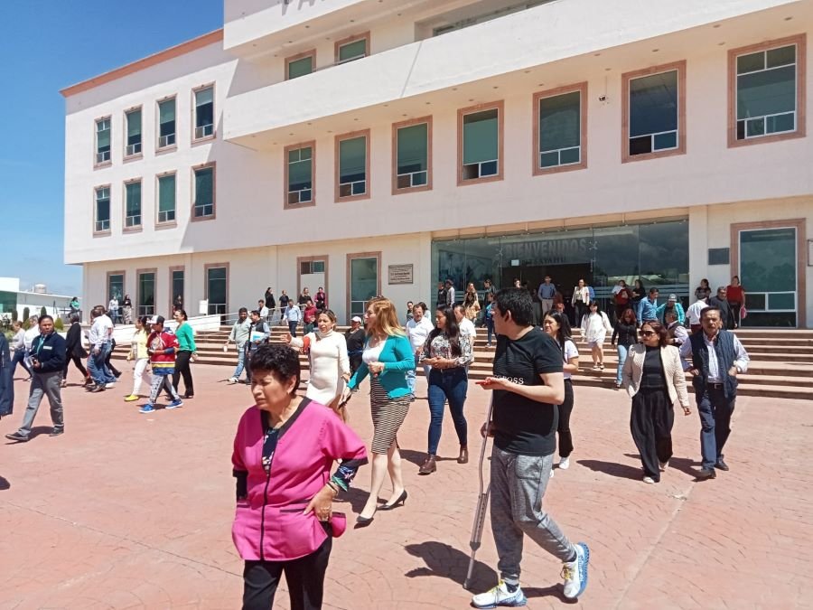 En Tulancingo Se Realiza Simulacro de Sismo
