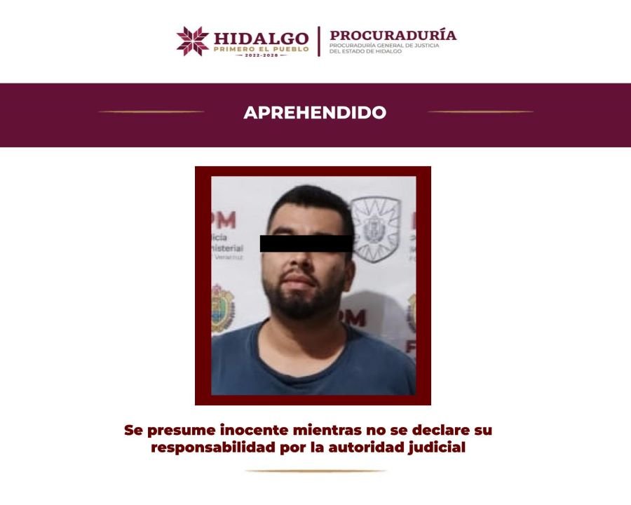 La UECS Aprehendió en Veracruz a Probable Responsable de Secuestro en Tulancingo