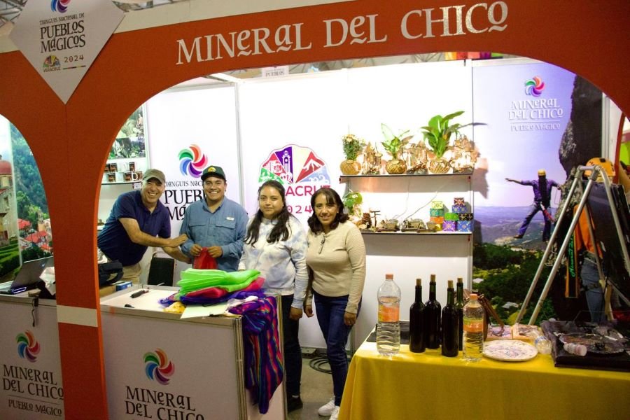 Hidalgo Presente en Tianguis Nacional de Pueblos Mágicos