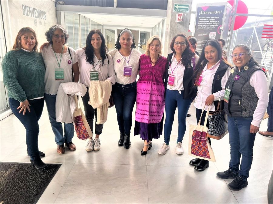 Hidalgo Presente en el Diálogo Nacional “Mujeres Construyendo Paz Desde la Comunidad”