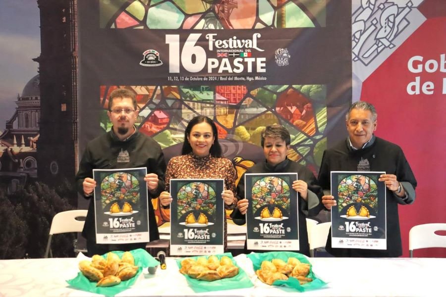 Invita Real del Monte a Poblanos a Gozar del XVI Festival del Paste