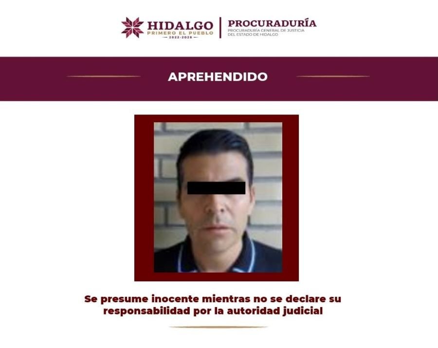 La PGJEH Aprehende a Probable Responsable de Violación Agravada