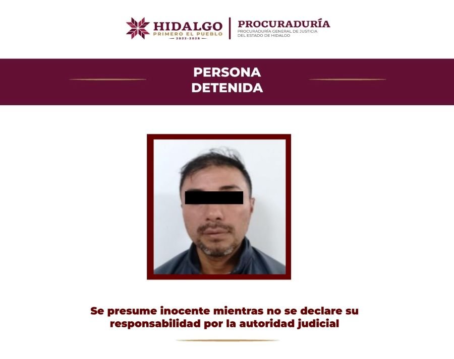 La PGJEH, Detiene a Una Persona Por Narcomenudeo y Posesión de Arma de Fuego