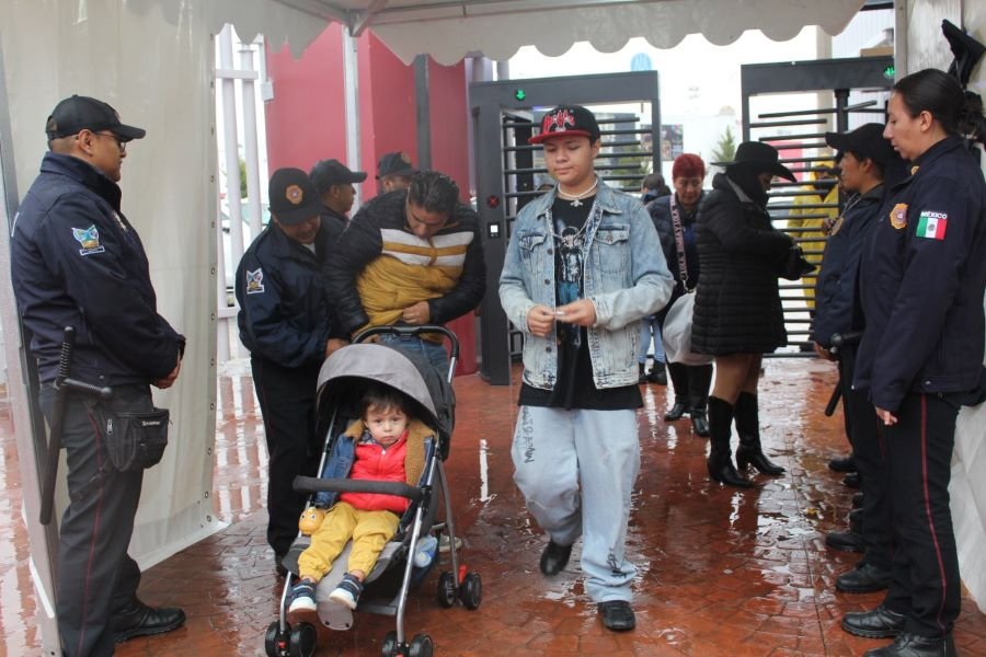 PIBEH Implementa Operativo de Seguridad Intramuros en la Feria de San Francisco Pachuca Hidalgo 2024